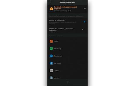 Problemas entre el Poco X3 NFC y las notificaciones de la Xiaomi Mi Band