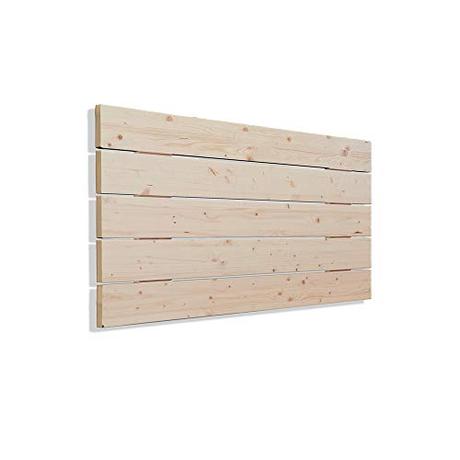 Cabecero de Ikea, compra el mejor Silcar Home | Cabecero de Madera Modelo Avenco, 90 105 115 145 160cm, Transporte Incluido, Anclajes Incluidos | Cabecero para Camas de Madera Tipo Palet rústico (145 cm)