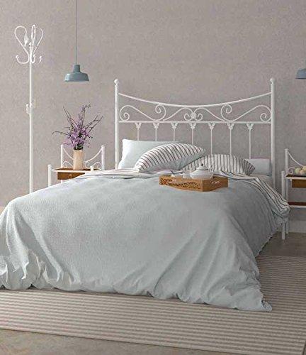 Cabecero de Ikea, compra el mejor Hogares con Estilo Cabecero de forja Nacional Modelo Coín, Color Blanco para Cama de 135 cms Medidas Disponibles.