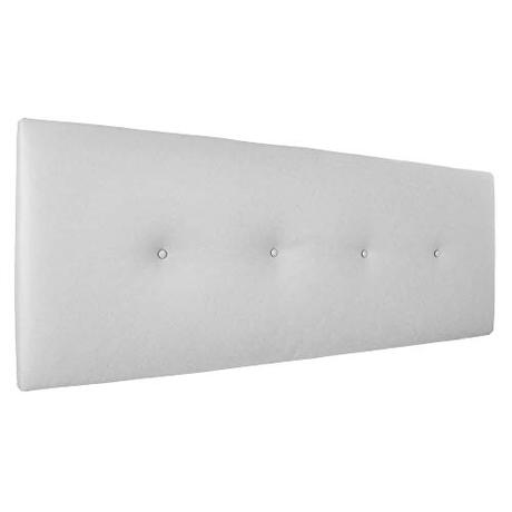 Cabecero de Ikea, compra el mejor Silcar Home | Cabecero Cama tapizado en Polipiel Modelo Silvi | Medidas 90cm, 105cm, 115cm, 145cm o 160cm, Acolchado, Transporte Incluido, Anclajes Incluidos. (Blanco, 90)