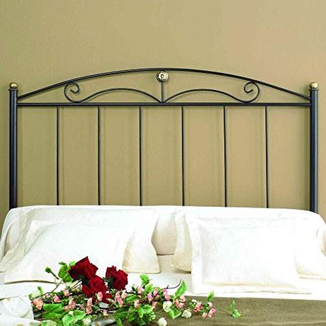 Cabecero de Ikea, compra el mejor HOGAR24 Modelo 09, Cabecero de Forja, 135cm, Color Negro