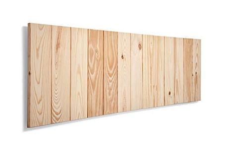 Cabecero de Ikea, compra el mejor SUENOSZZZ-ESPECIALISTAS DEL DESCANSO Cabecero de Cama de Madera ANETO Color Crudo para Pared. Cabecero de Tablas Verticales. Estilo Vintage, para Camas de 90 y 105