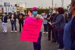 Manifestación: Desde febrero adeudan prestaciones a trabajadores del Hospital Central