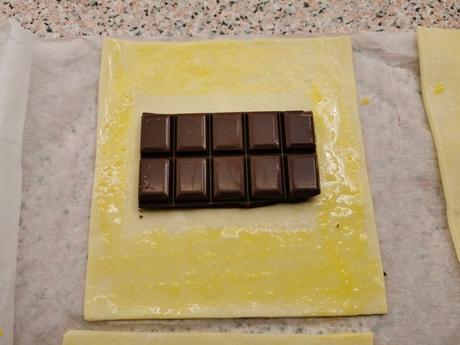 Napolitanas de chocolate caseras, un desayuno delicioso