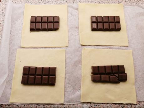 Napolitanas de chocolate caseras, un desayuno delicioso