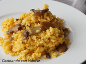 Receta arroz setas variadas