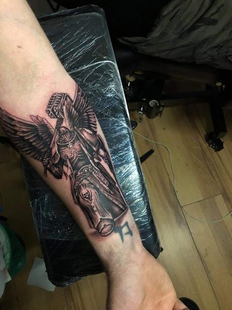 De miniatura transformada por Ólafur Símon Ólafsson a ilustración y tatuaje! De miniatura transformada por Ólafur Símon Ólafsson a ilustración y tatuaje!