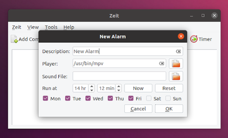 Programando la ejecución de comandos y scripts en Linux con Zeit
