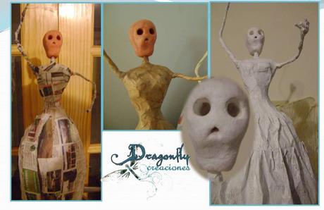 Faldas De Catrina De Papel