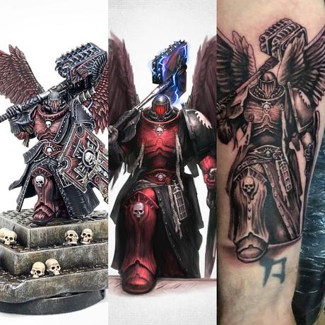 De miniatura transformada por Ólafur Símon Ólafsson a ilustración y tatuaje!