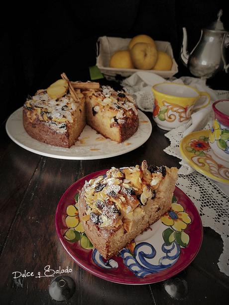 Tarta de Manzana y Queso Fresco Tarta de Manzana y Queso Fresco