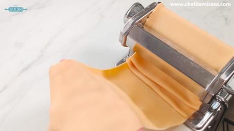 Cómo Hacer PASTA FRESCA CASERA, paso a paso 🍝 Cómo Estirarla y Cómo Cocer Pasta 😋Todos los TRUCOS