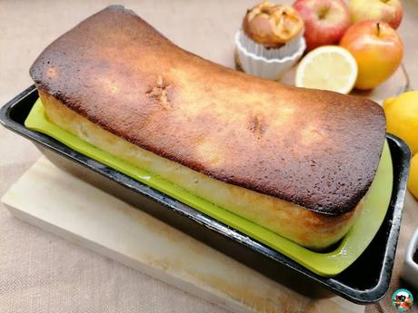 Pastel de queso y manzanas Pastel de queso y manzanas