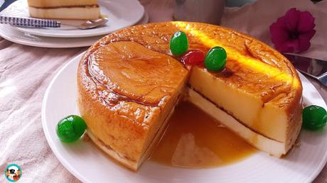 Pastel de queso y manzanas Pastel de queso y manzanas