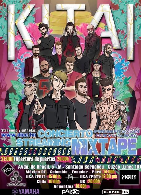 Sorteo de entradas para el concierto de KITAI en Moby Dick