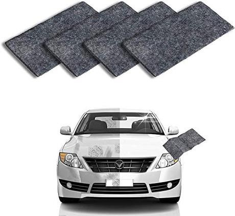 Charminer Reparador de Arañazos para Coche, para Reparación de Arañazos, 4 Sets para Pulir y Abrillantar，Coche Accesorios para Reparación de Arañazos,Limpieza Polish Coche,Cuidado de la Pintura Coche
