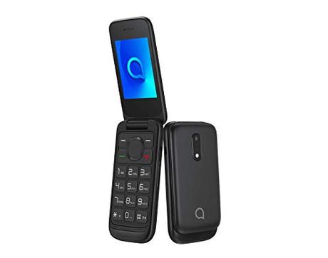 Alcatel 2053D - Teléfono Móvil Dual SIM de 2.4' (2G, RAM de 4 MB, Cámara VGA de 1.3 MP), Bluetooth, Negro