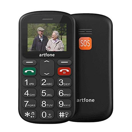 artfone Teléfonos Móviles para Mayores con Teclas Grandes Móviles para Ancianos con Botón SOS