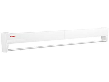 Tendedero de pared o tendedero de techo: cual comprar Leifheit Telefix 70 - Tendedero de pared de aluminio, 5.7x14x103.5 cm, color blanco