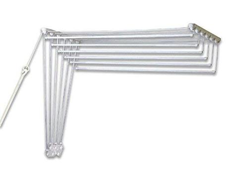 Tendedero de pared o tendedero de techo: cual comprar Gimi Lift 120 Tendedero de pared y techo de acero, 7 m de longitud de tendido, color blanco