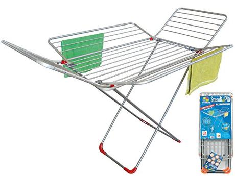 Tendedero de pared o tendedero de techo: cual comprar Garhe 19523 - Tendedero suelo alas 30mt alu garhe