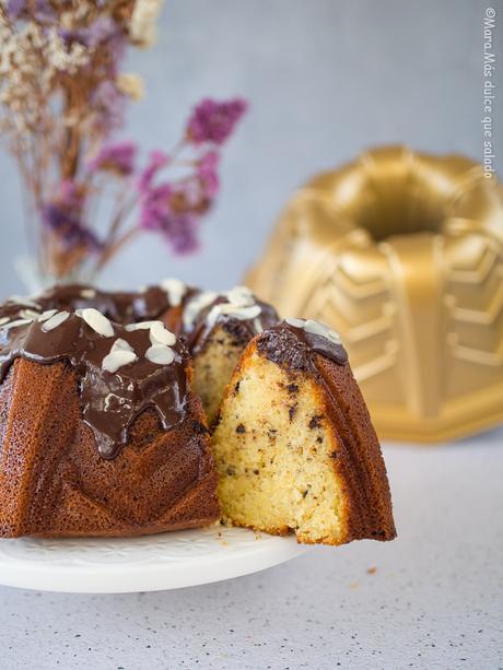 Bundt cake de naranja y chocolate Bundt cake de naranja y chocolate