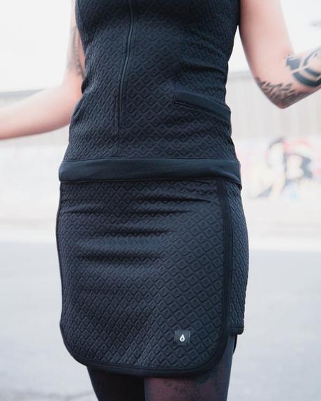 Falda Con Cremallera Delantera