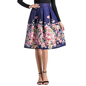 Falda Con Cremallera Delantera