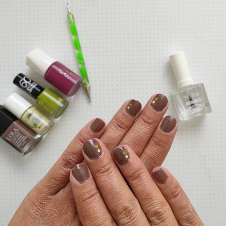 El tutorial de los jueves: Manicura de otoño para uñas cortas 03