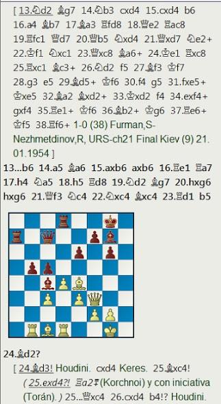 El baúl de los recuerdos (8) - Larsen vs Korchnoi (14) 10.12.1968