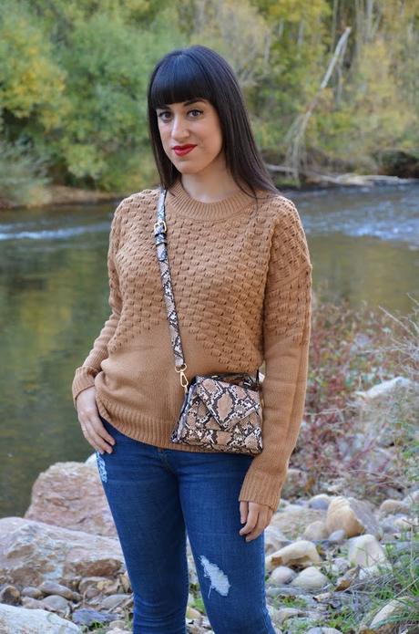 Mini bolso de print animal Mini bolso de print animal