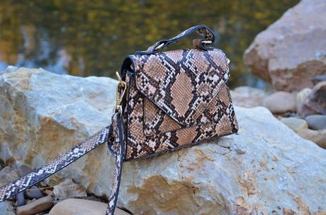 Mini bolso de print animal Mini bolso de print animal