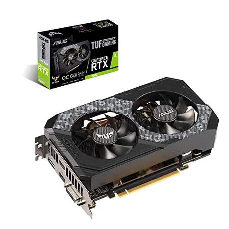 RTX 2060 Pros y contras de la tarjeta de video Nvidia ASUS TUF-RTX2060-O6G-GAMING GeForce RTX 2060 6 GB GDDR6 - Tarjeta gráfica (GeForce RTX 2060, 6 GB, GDDR6, 192 bit, 7680 x 4320 Pixeles, PCI Express 3.0)