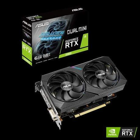 RTX 2060 Pros y contras de la tarjeta de video Nvidia ASUS GeForce RTX 2060 Mini (6 GB GDDR6/PCI Express 3.0/1365MHz - 1710MHz/14000MHz)