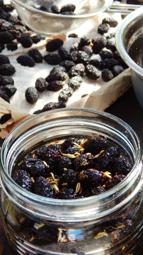 aceitunas negras griegas curar olivas