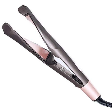 BUDDYGO Plancha de Pelo Profesional, Planchas y Rizador de Pelo 2 en 1, Alisados Perfectos y Ondas y Rizos Naturales, Tecnología Cerámica, Planchas Para el Pelo Multifunción para Todo Tipo de Cabell