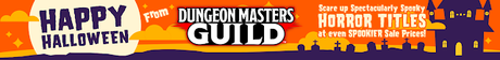 Dungeon Masters Guild y Storytellers Vault también tienen descuentos y regalos por Halloween