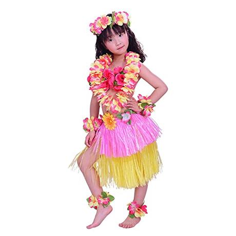 Faldas Hawaianas De Tela