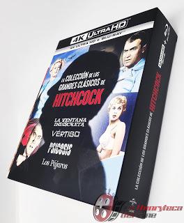 Pack Colección grandes clásicos de Hitchcock UHD Pack Colección grandes clásicos de Hitchcock UHD