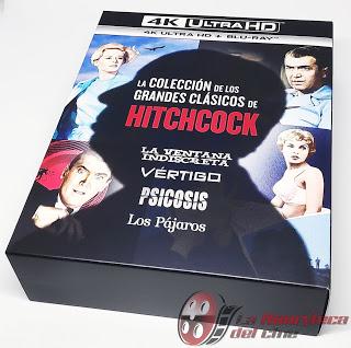 Pack Colección grandes clásicos de Hitchcock UHD Pack Colección grandes clásicos de Hitchcock UHD