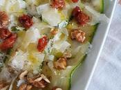 Carpaccio calabacín