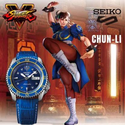 Reloj Seiko SRPF17K1 Chun-Li Street Fighter