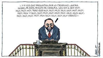 Santiago Abascal, un candidato a presidente con sueldo y pistola, fracasa en su moción de censura en el Congreso.