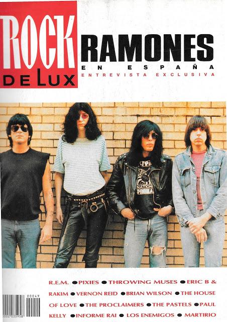 Ramones en España -Rock de Luxe Febrero 1989 + Rockopop - TVE Video y entrevista