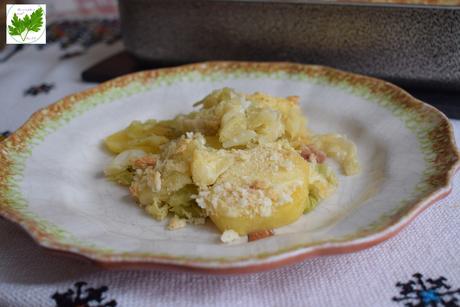 En Buena Onda: Pastel de Col Rizada, Patatas y Queso