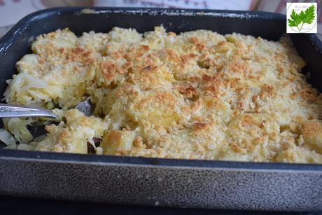 En Buena Onda: Pastel de Col Rizada, Patatas y Queso