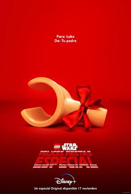 Disney+ está reuniendo en el Especial Felices Fiestas de LEGO Star Wars