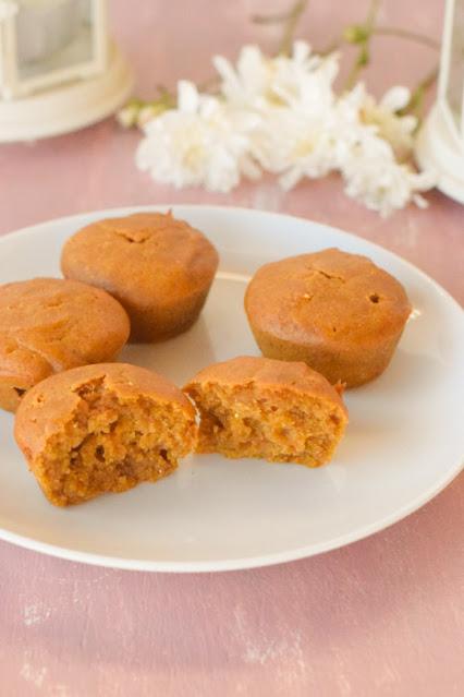 Muffins Veganos de Calabaza y Yogur