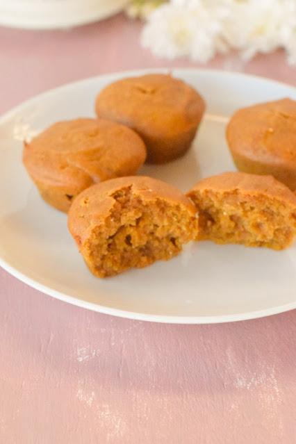 Muffins Veganos de Calabaza y Yogur