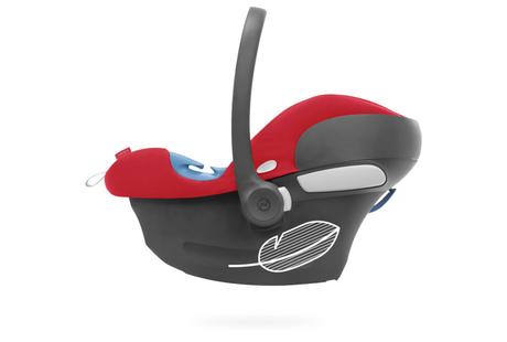 cybex aton B i-Size ligero y seguro contra impactos laterales